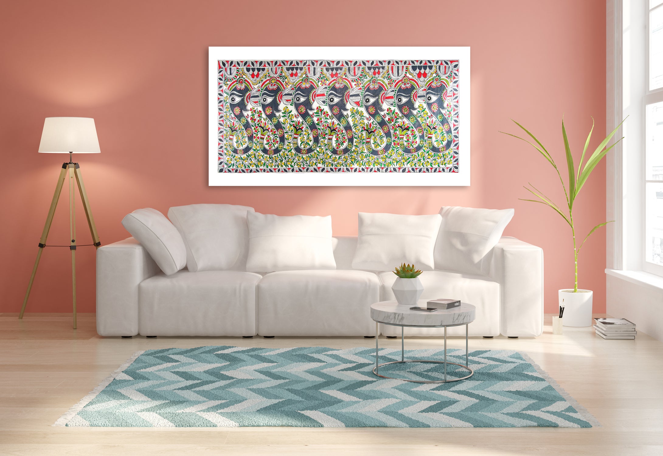 Madhubani World Elephant